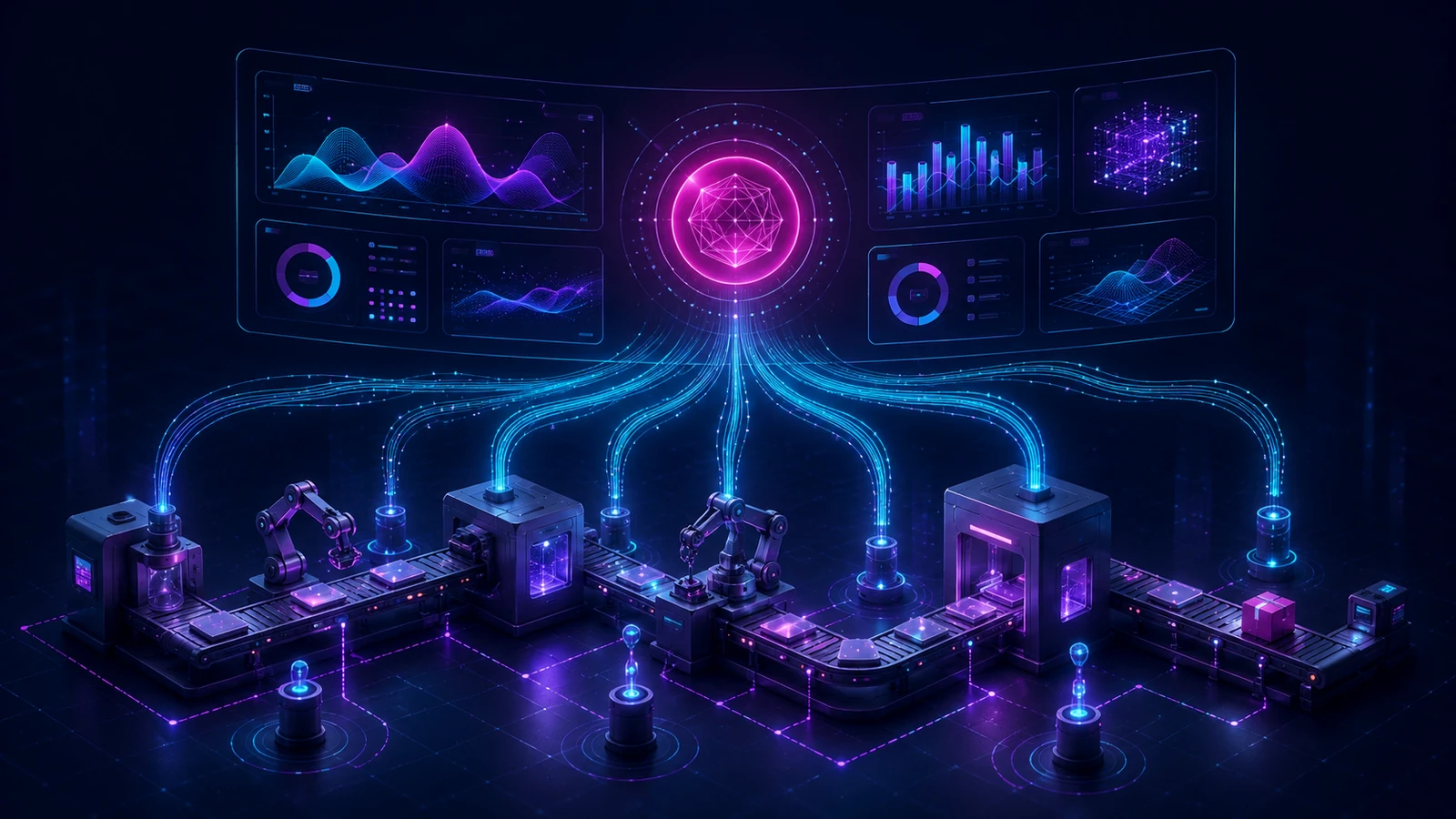 Automatyzacja procesów produkcyjnych — AI i n8n 2026 | Dokodu